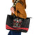 Poland National Flag Day Personalized Leather Tote Bag Polsk Eagle Proud to be Poland