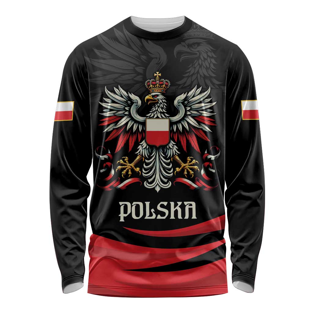 Poland National Flag Day Personalized Long Sleeve Shirt Polsk Eagle Proud to be Poland