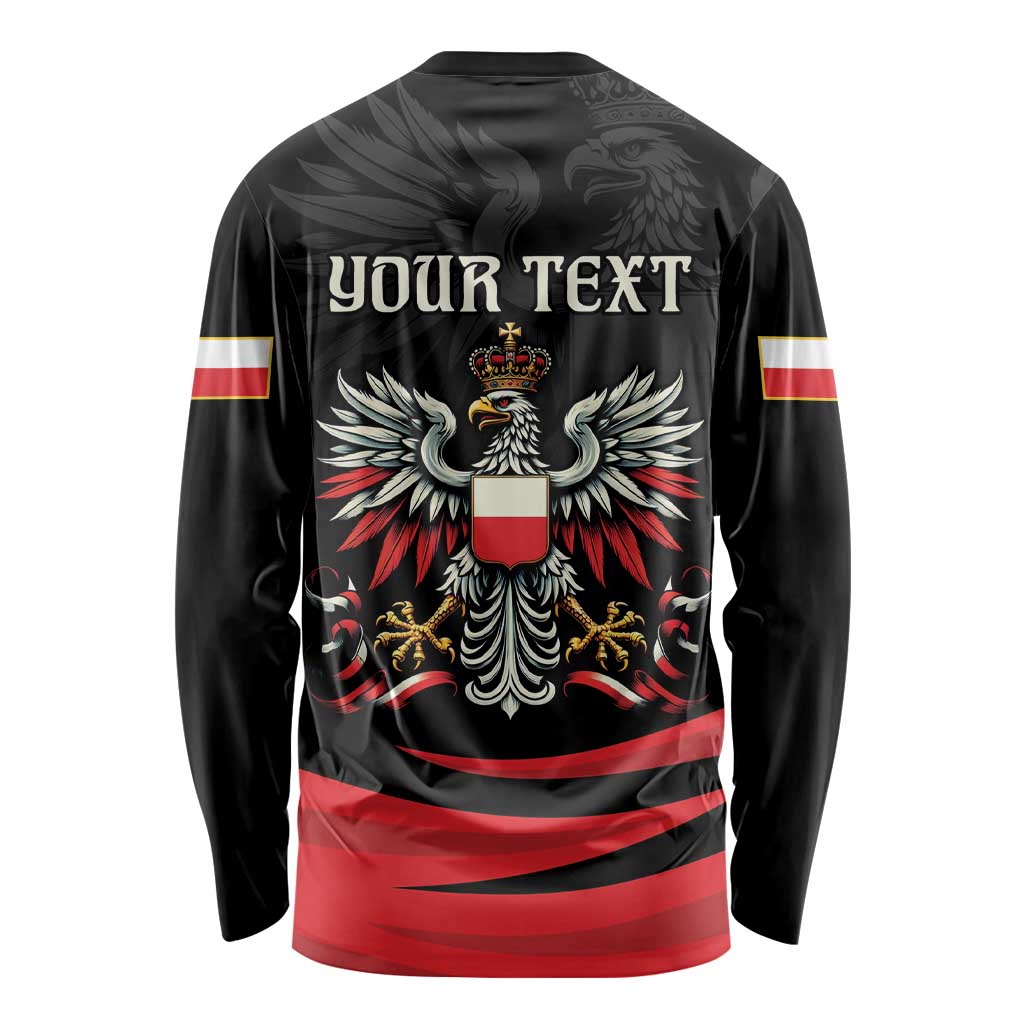 Poland National Flag Day Personalized Long Sleeve Shirt Polsk Eagle Proud to be Poland