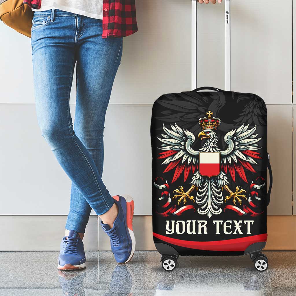 Poland National Flag Day Personalized Luggage Cover Polsk Eagle Proud to be Poland