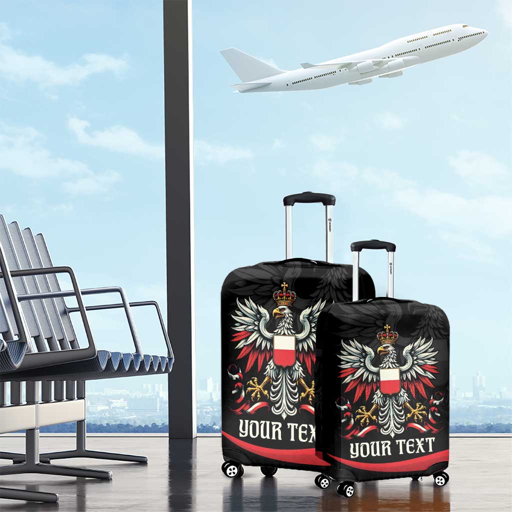 Poland National Flag Day Personalized Luggage Cover Polsk Eagle Proud to be Poland
