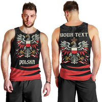 Poland National Flag Day Personalized Men Tank Top Polsk Eagle Proud to be Poland