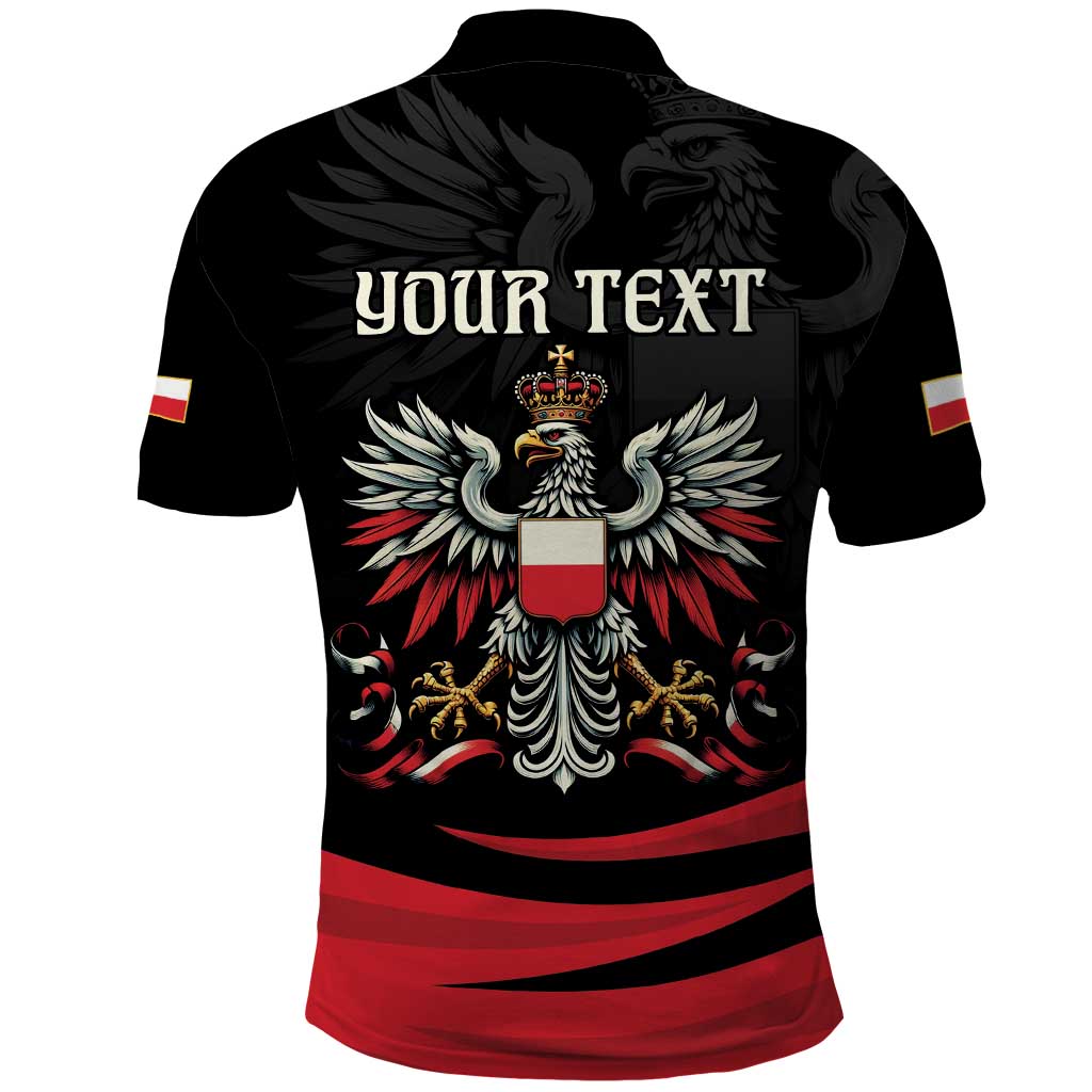 Poland National Flag Day Personalized Polo Shirt Polsk Eagle Proud to be Poland
