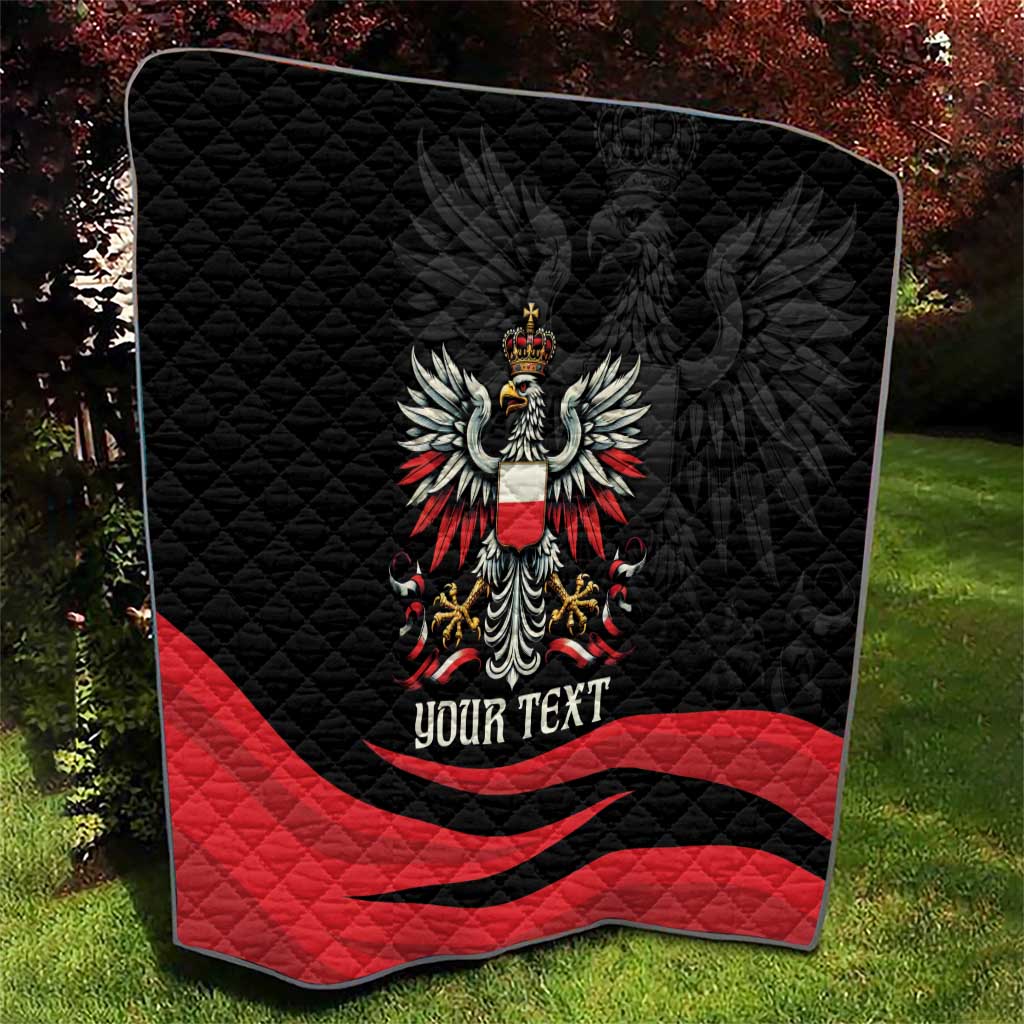 Poland National Flag Day Personalized Quilt Polsk Eagle Proud to be Poland
