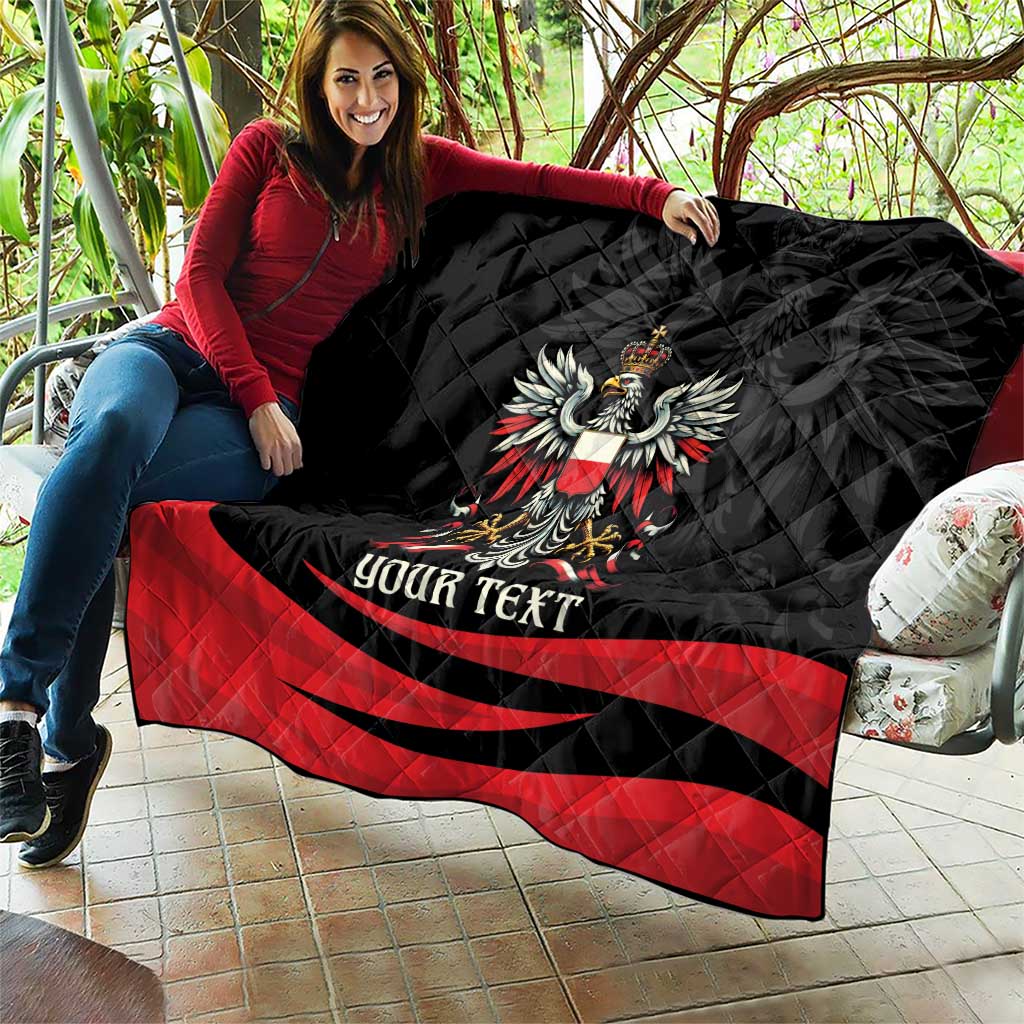 Poland National Flag Day Personalized Quilt Polsk Eagle Proud to be Poland