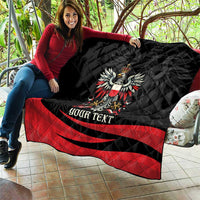 Poland National Flag Day Personalized Quilt Polsk Eagle Proud to be Poland