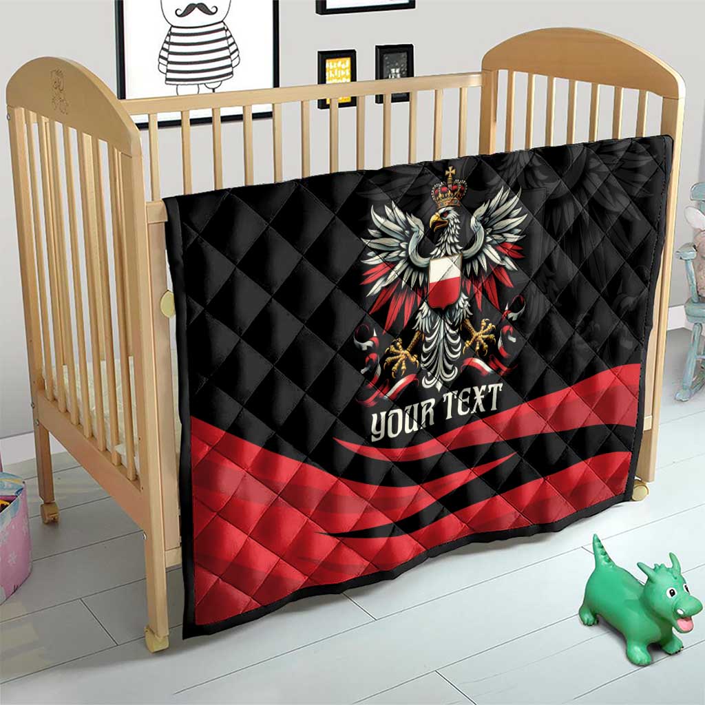 Poland National Flag Day Personalized Quilt Polsk Eagle Proud to be Poland
