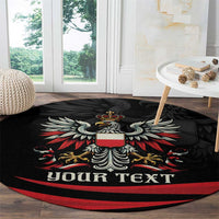 Poland National Flag Day Personalized Round Carpet Polsk Eagle Proud to be Poland