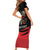 Poland National Flag Day Personalized Short Sleeve Bodycon Dress Polsk Eagle Proud to be Poland