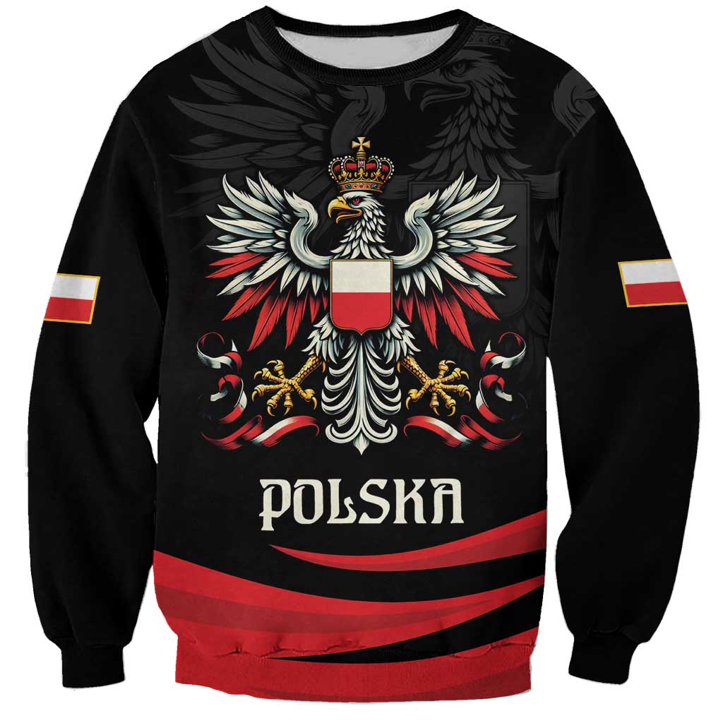 Poland National Flag Day Personalized Sweatshirt Polsk Eagle Proud to be Poland