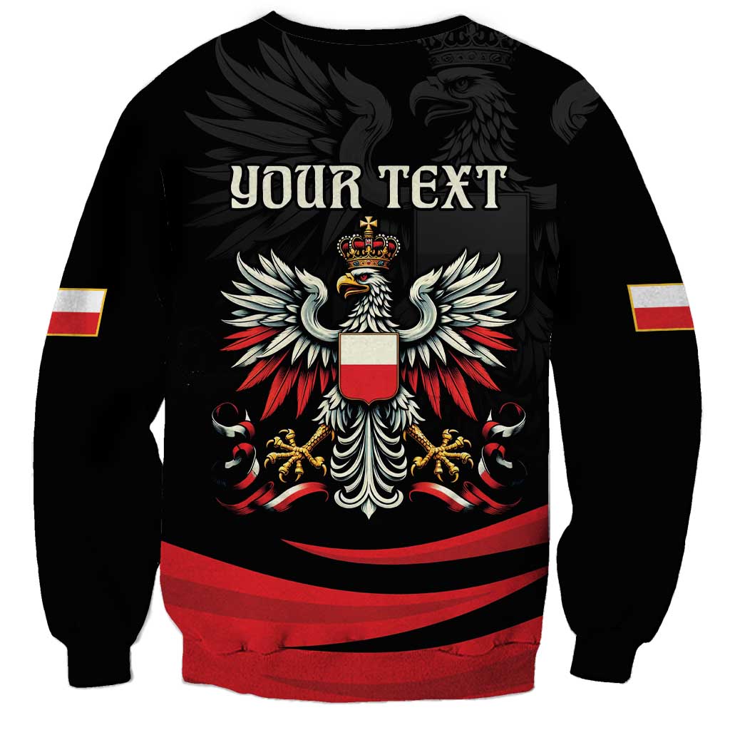 Poland National Flag Day Personalized Sweatshirt Polsk Eagle Proud to be Poland