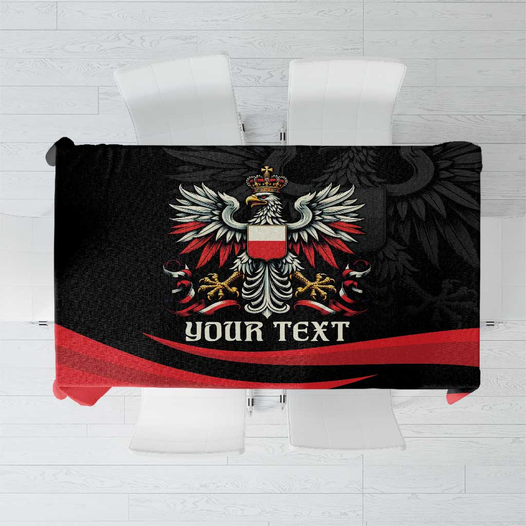 Poland National Flag Day Personalized Tablecloth Polsk Eagle Proud to be Poland