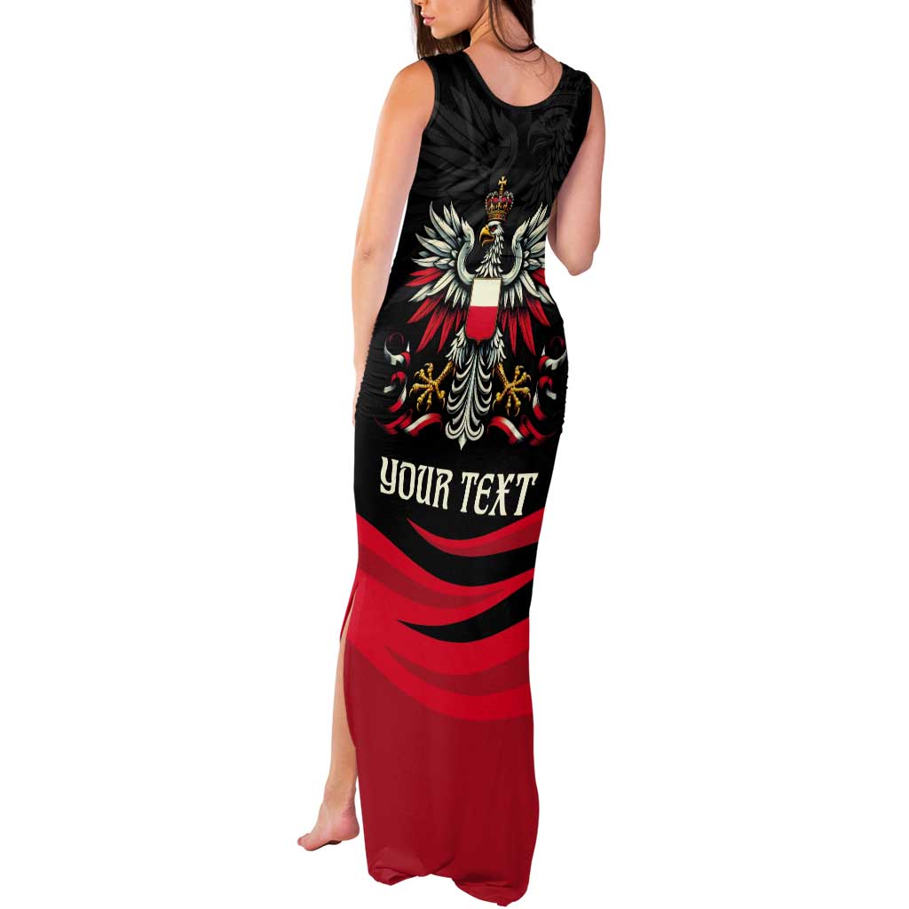 Poland National Flag Day Personalized Tank Maxi Dress Polsk Eagle Proud to be Poland