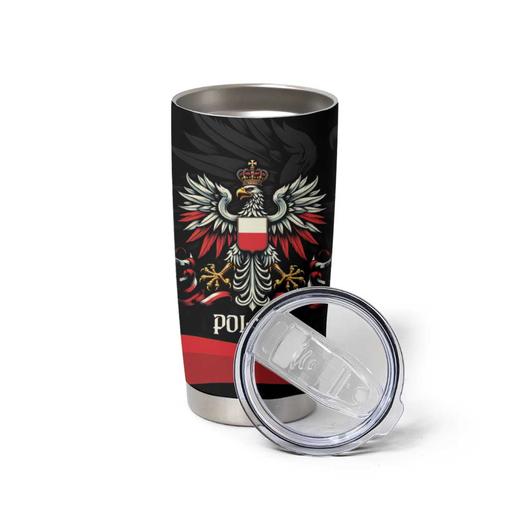 Poland National Flag Day Personalized Tumbler Cup Polsk Eagle Proud to be Poland