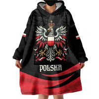 Poland National Flag Day Personalized Wearable Blanket Hoodie Polsk Eagle Proud to be Poland