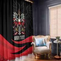 Poland National Flag Day Personalized Window Curtain Polsk Eagle Proud to be Poland