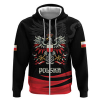 Poland National Flag Day Personalized Zip Hoodie Polsk Eagle Proud to be Poland
