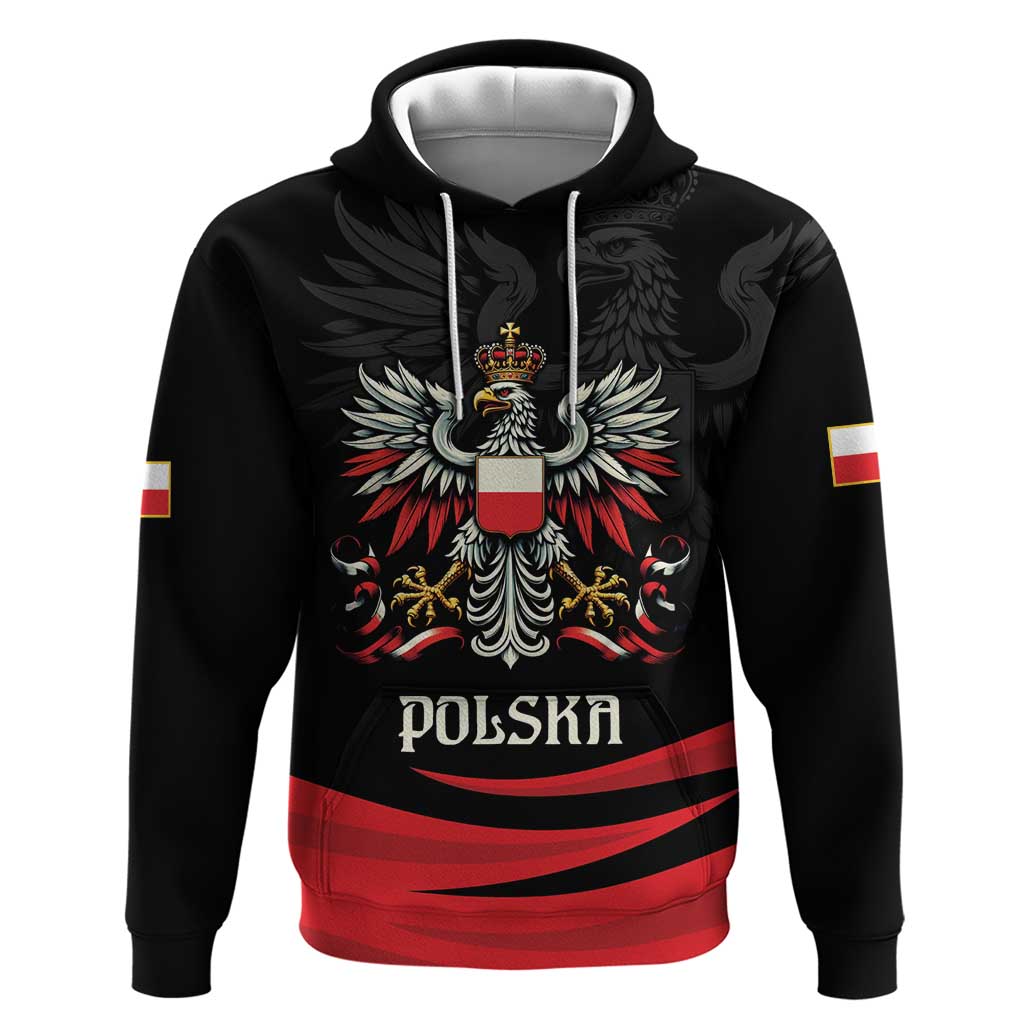 Poland National Flag Day Personalized Zip Hoodie Polsk Eagle Proud to be Poland