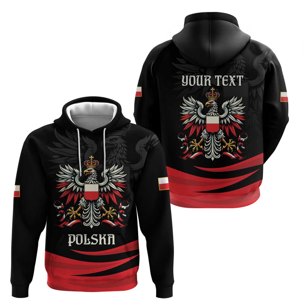 Poland National Flag Day Personalized Zip Hoodie Polsk Eagle Proud to be Poland
