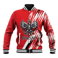 Poland National Flag Day Personalized Baseball Jacket Polsk Eagle Simple Style