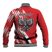 Poland National Flag Day Personalized Baseball Jacket Polsk Eagle Simple Style