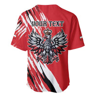 Poland National Flag Day Personalized Baseball Jersey Polsk Eagle Simple Style
