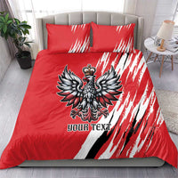 Poland National Flag Day Personalized Bedding Set Polsk Eagle Simple Style