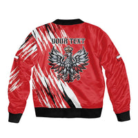 Poland National Flag Day Personalized Bomber Jacket Polsk Eagle Simple Style