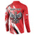 Poland National Flag Day Personalized Button Sweatshirt Polsk Eagle Simple Style