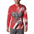 Poland National Flag Day Personalized Button Sweatshirt Polsk Eagle Simple Style