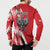 Poland National Flag Day Personalized Button Sweatshirt Polsk Eagle Simple Style