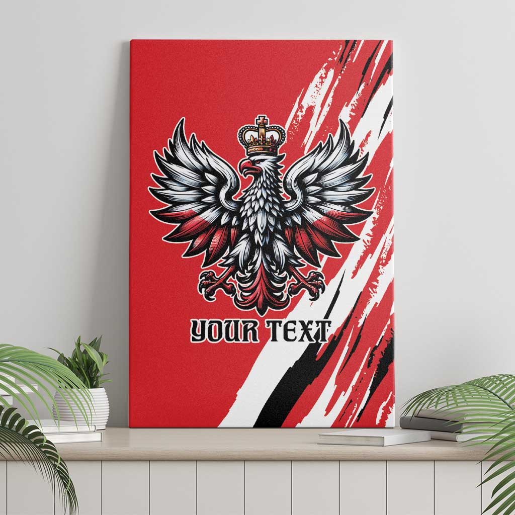 Poland National Flag Day Personalized Canvas Wall Art Polsk Eagle Simple Style