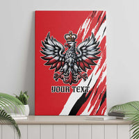 Poland National Flag Day Personalized Canvas Wall Art Polsk Eagle Simple Style