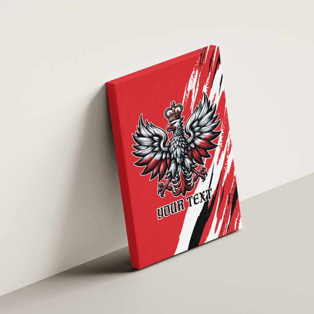 Poland National Flag Day Personalized Canvas Wall Art Polsk Eagle Simple Style