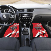 Poland National Flag Day Personalized Car Mats Polsk Eagle Simple Style