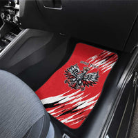 Poland National Flag Day Personalized Car Mats Polsk Eagle Simple Style