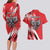 Poland National Flag Day Personalized Couples Matching Long Sleeve Bodycon Dress and Hawaiian Shirt Polsk Eagle Simple Style