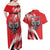 Poland National Flag Day Personalized Couples Matching Off Shoulder Maxi Dress and Hawaiian Shirt Polsk Eagle Simple Style