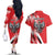 Poland National Flag Day Personalized Couples Matching Off The Shoulder Long Sleeve Dress and Hawaiian Shirt Polsk Eagle Simple Style