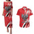 Poland National Flag Day Personalized Couples Matching Puletasi and Hawaiian Shirt Polsk Eagle Simple Style