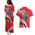 Poland National Flag Day Personalized Couples Matching Puletasi and Hawaiian Shirt Polsk Eagle Simple Style