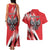 Poland National Flag Day Personalized Couples Matching Tank Maxi Dress and Hawaiian Shirt Polsk Eagle Simple Style