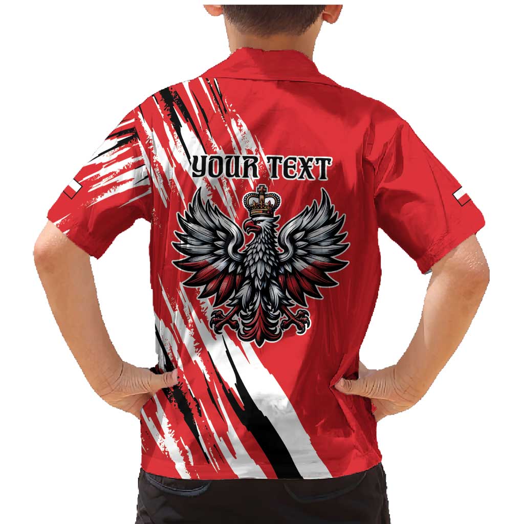 Poland National Flag Day Personalized Family Matching Mermaid Dress and Hawaiian Shirt Polsk Eagle Simple Style