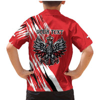 Poland National Flag Day Personalized Family Matching Mermaid Dress and Hawaiian Shirt Polsk Eagle Simple Style