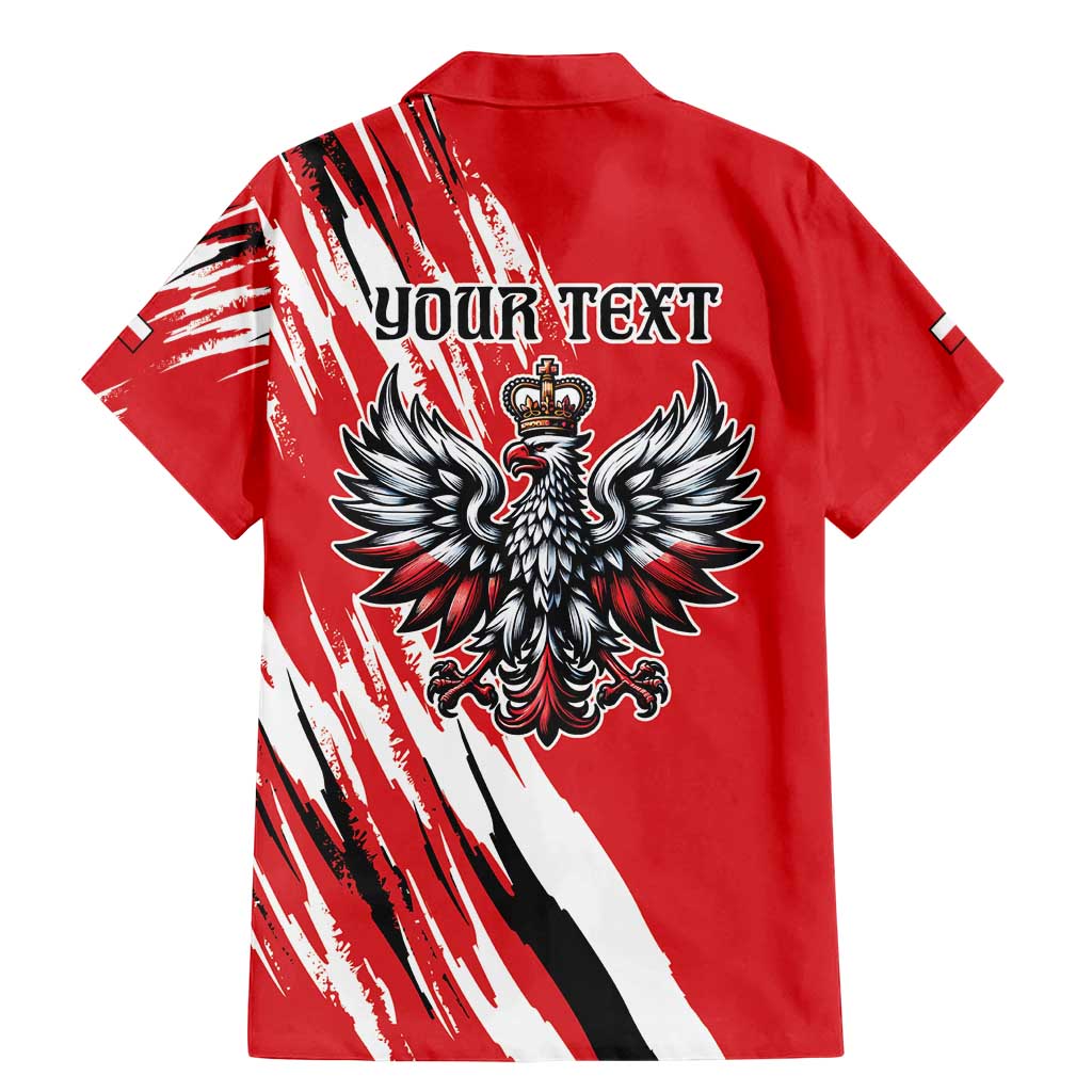 Poland National Flag Day Personalized Family Matching Mermaid Dress and Hawaiian Shirt Polsk Eagle Simple Style