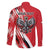 Poland National Flag Day Personalized Family Matching Off The Shoulder Long Sleeve Dress and Hawaiian Shirt Polsk Eagle Simple Style