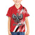 Poland National Flag Day Personalized Family Matching Off The Shoulder Long Sleeve Dress and Hawaiian Shirt Polsk Eagle Simple Style