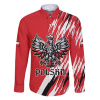 Poland National Flag Day Personalized Family Matching Off Shoulder Maxi Dress and Hawaiian Shirt Polsk Eagle Simple Style