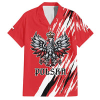 Poland National Flag Day Personalized Family Matching Puletasi and Hawaiian Shirt Polsk Eagle Simple Style