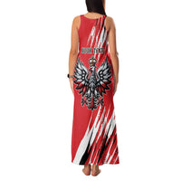 Poland National Flag Day Personalized Family Matching Tank Maxi Dress and Hawaiian Shirt Polsk Eagle Simple Style